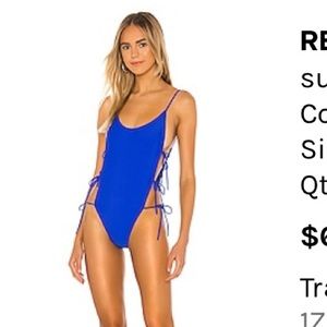 Revolve Superdown One Piece Bathing Suit